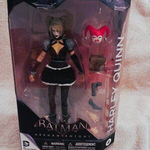 Collectible Batman Arkham Knight Harley Quinn Action Figure NIB